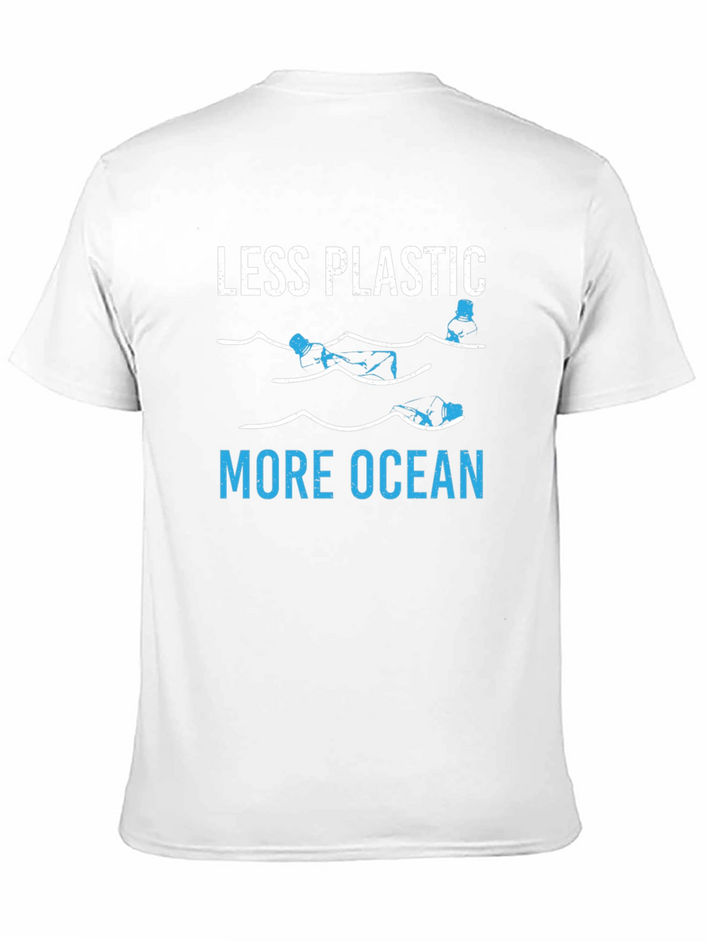 Less Plastic More Ocean Graphic Tee