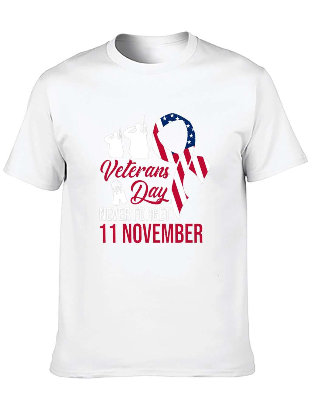 Veterans Day T-Shirt - Never Forget 11 November