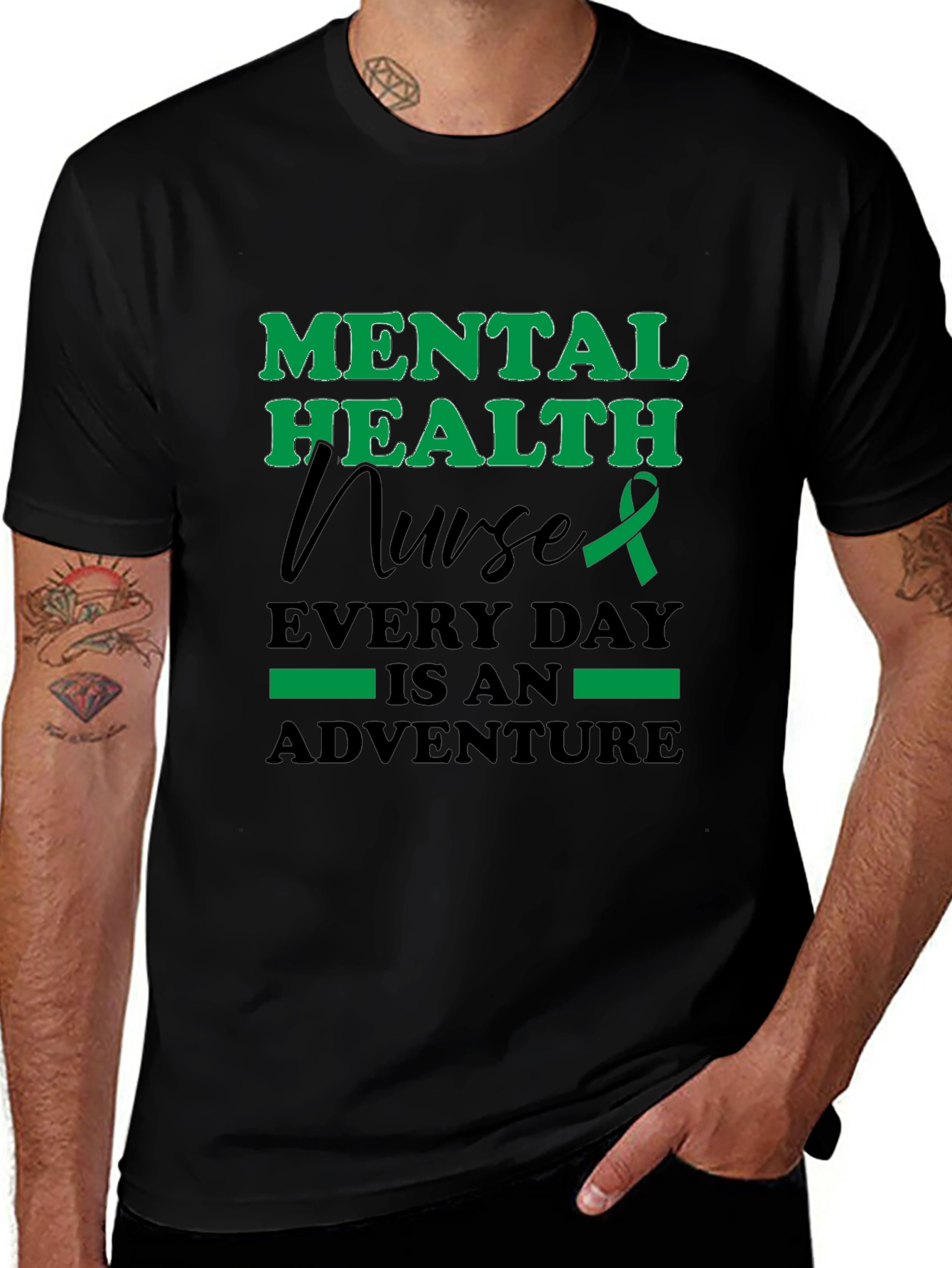 Mental Health Nurse Adventure T-Shirt