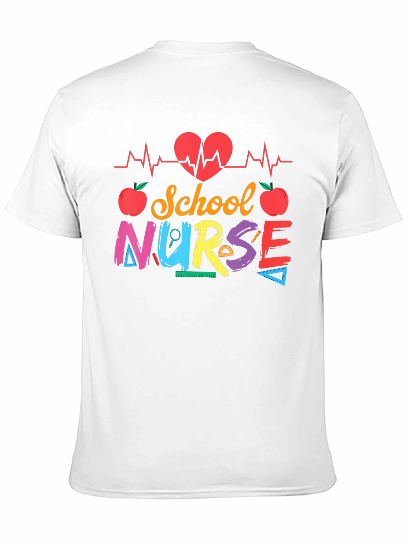 School Nurse Graphic T-Shirt