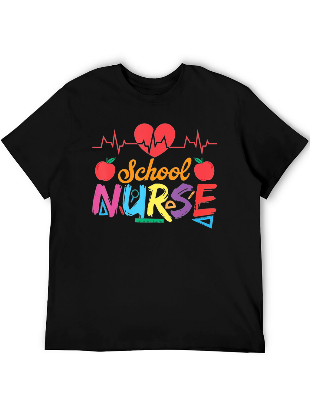 School Nurse Graphic T-Shirt