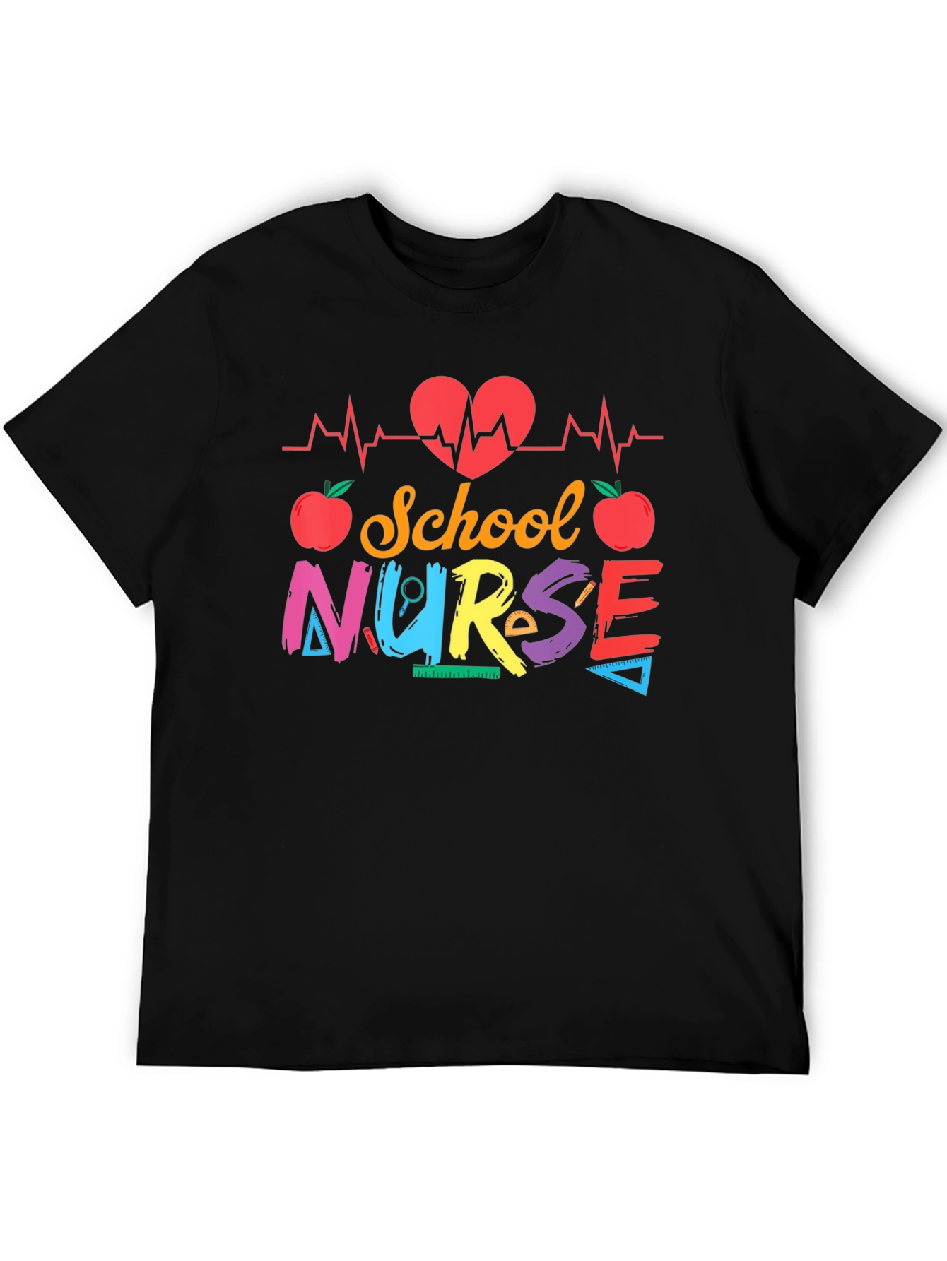 School Nurse Graphic T-Shirt