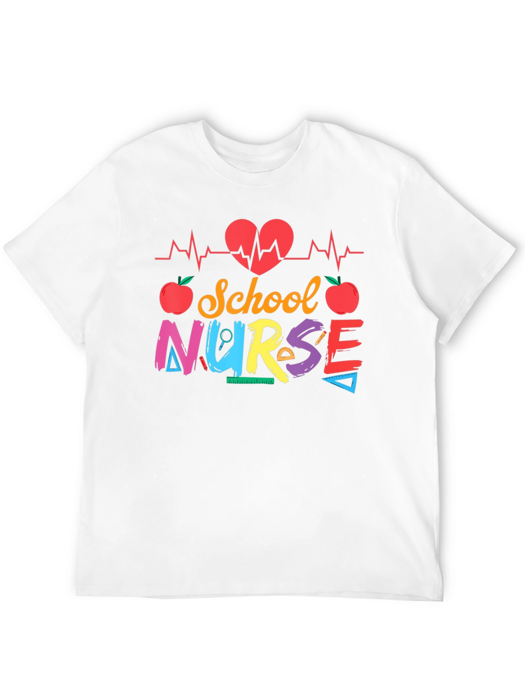 School Nurse Graphic T-Shirt