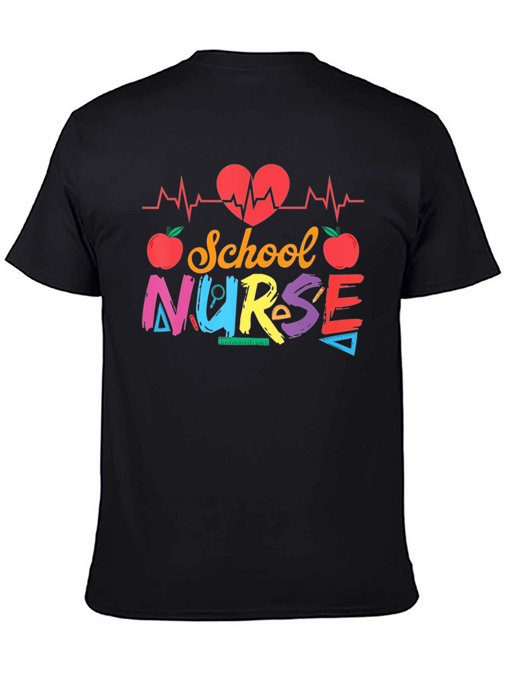 School Nurse Graphic T-Shirt
