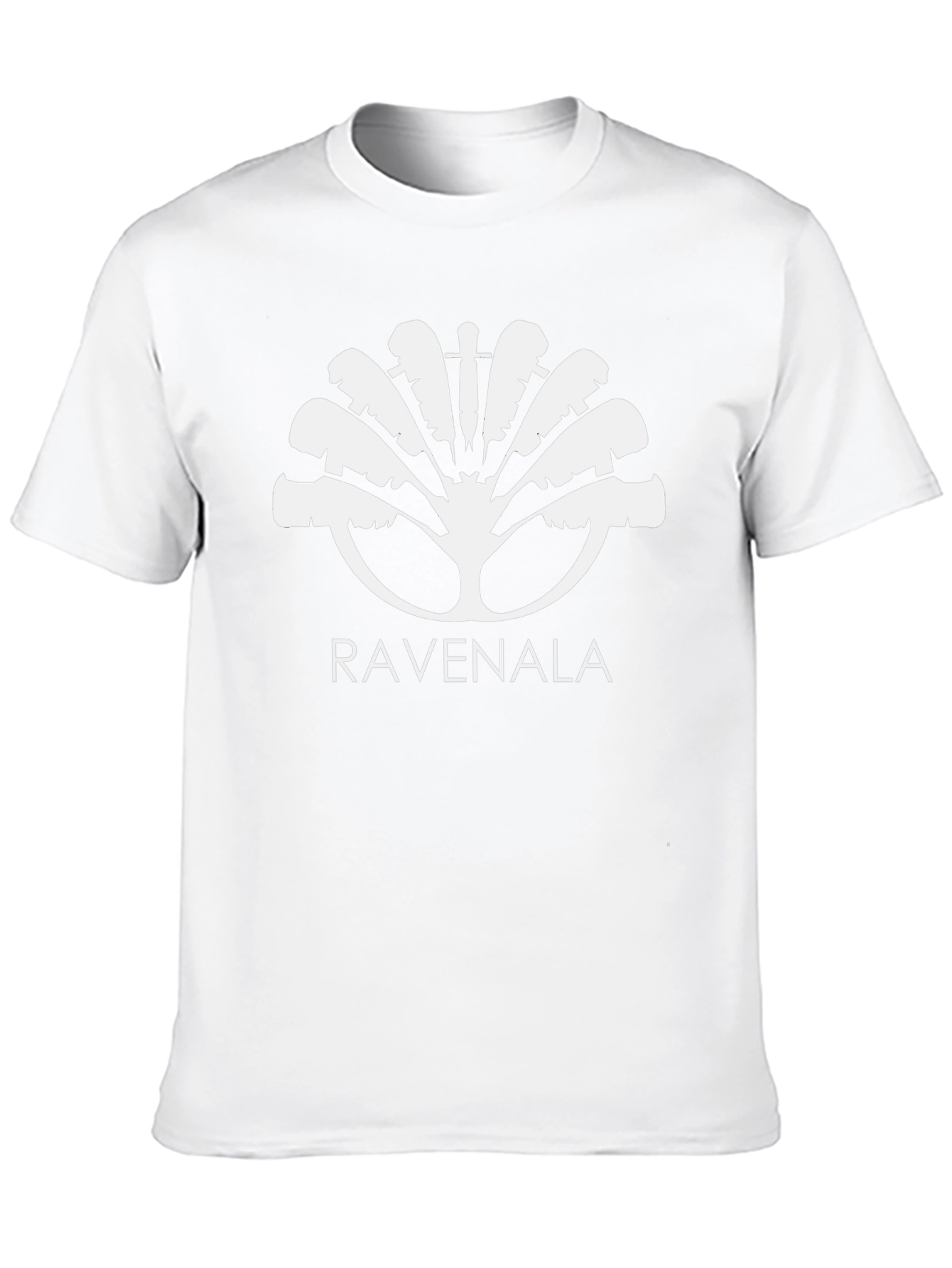 Ravenala Graphic T-Shirt - Black Cotton Tee