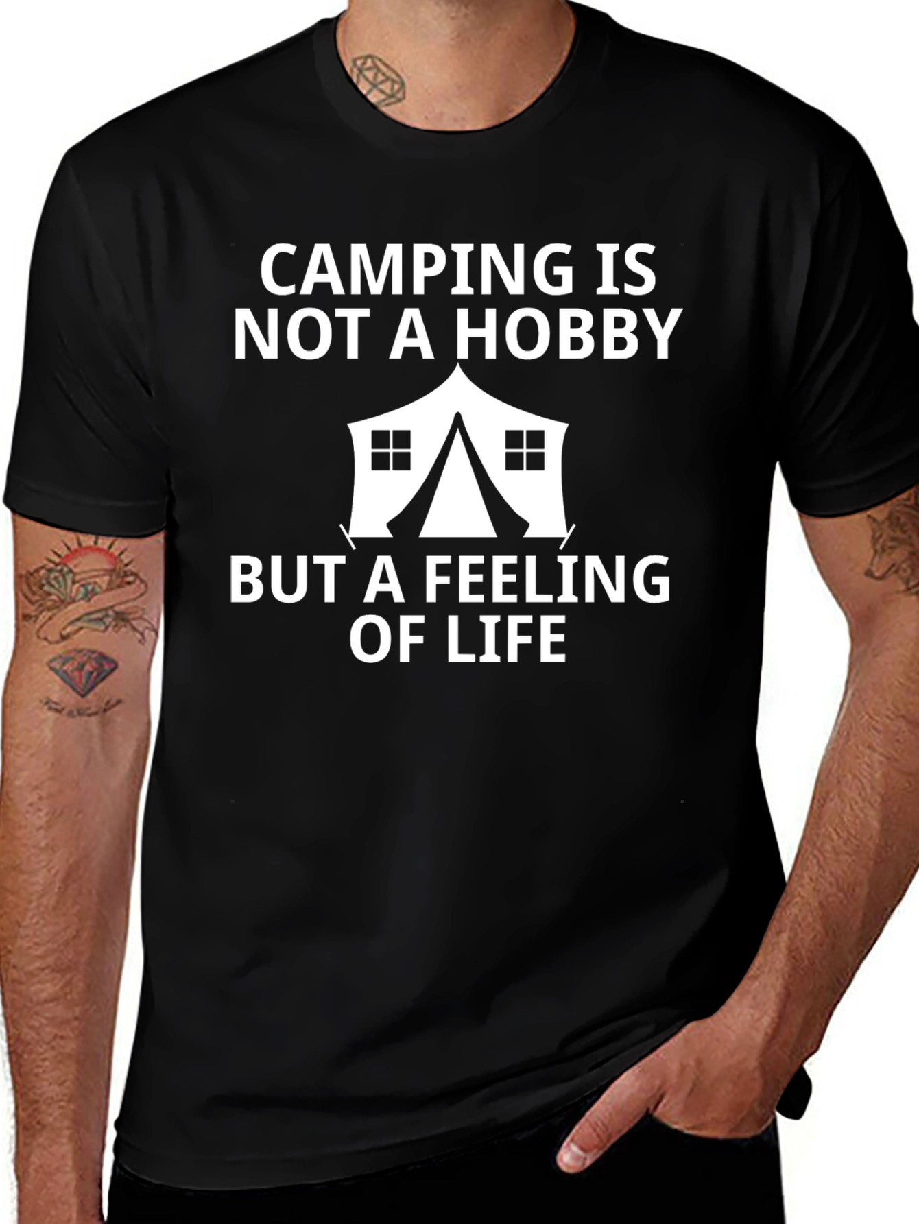 Camping Is A Feeling Of Life T-Shirt