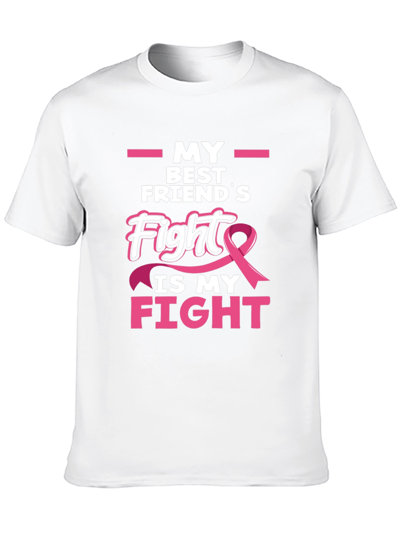Breast Cancer Awareness T-Shirt - My Best Friends Fight