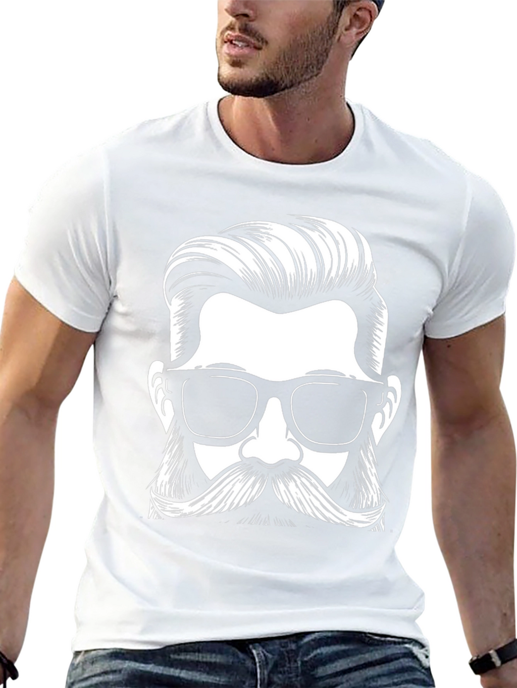 Cool Dude Graphic Tee - Black