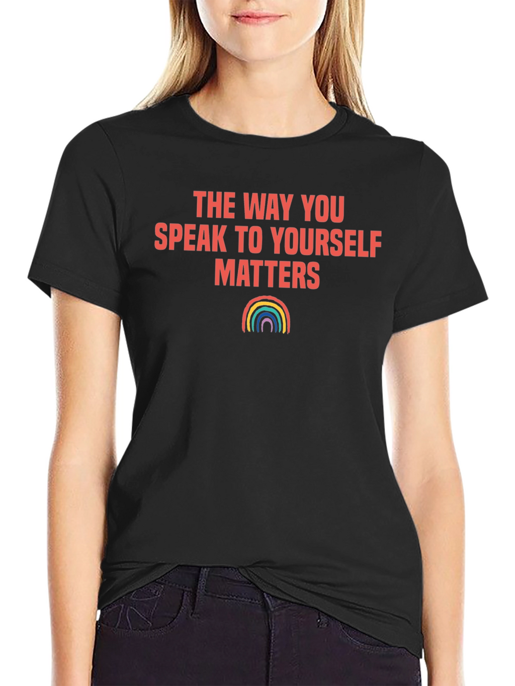 Matters T-Shirt - Speak To Yourself Rainbow
