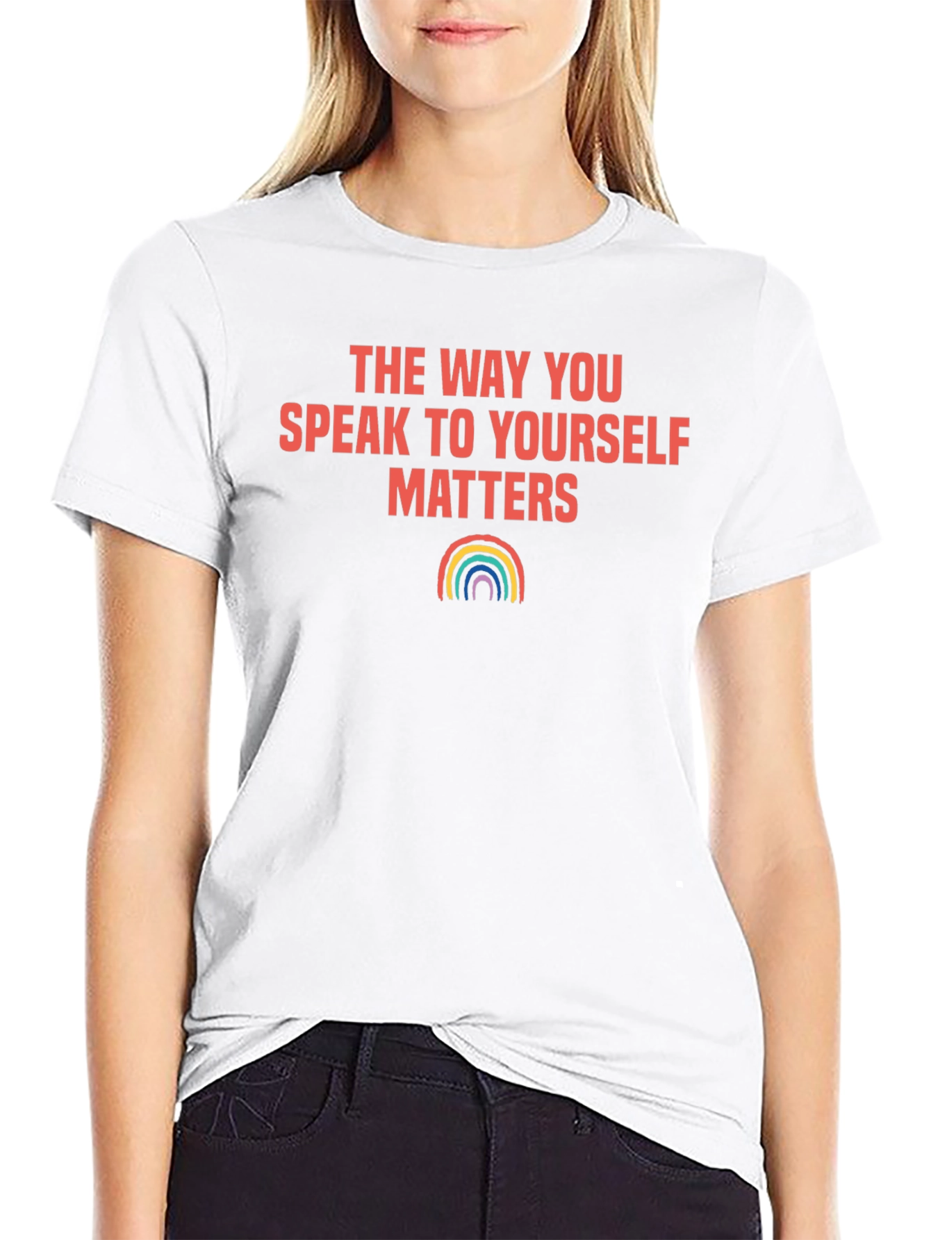 Matters T-Shirt - Speak To Yourself Rainbow