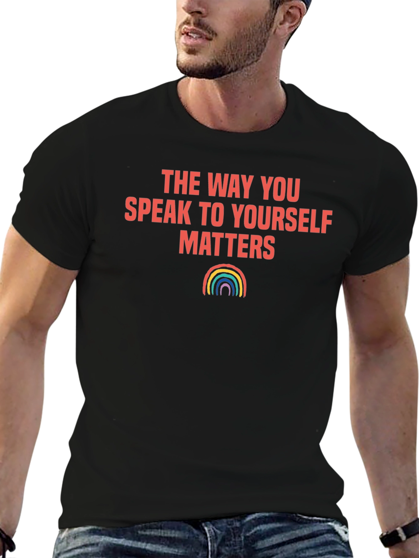 Matters T-Shirt - Speak To Yourself Rainbow