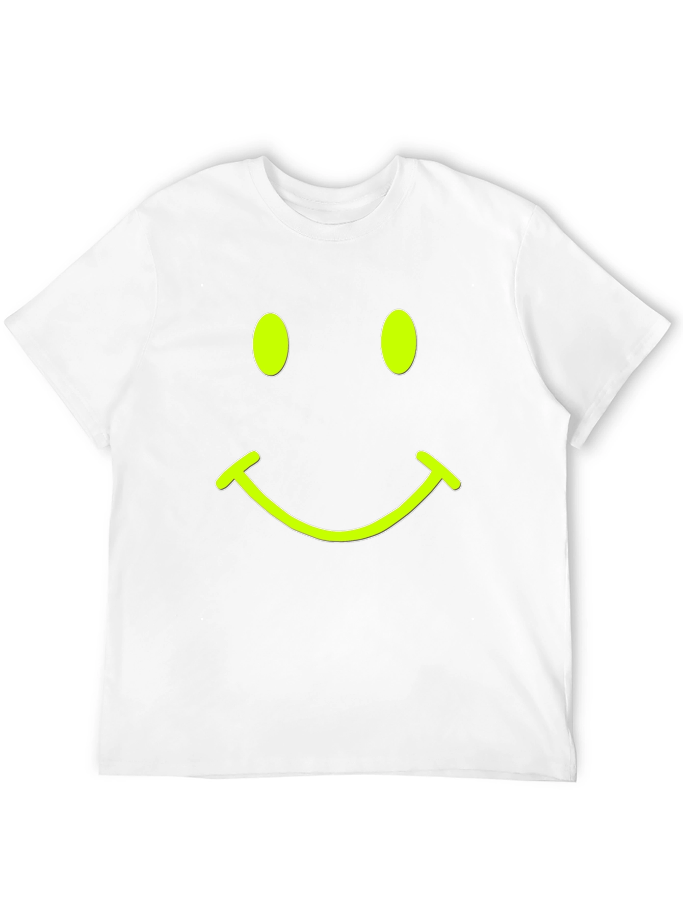 Smiley Face Black T-Shirt - Express Your Happy Side!