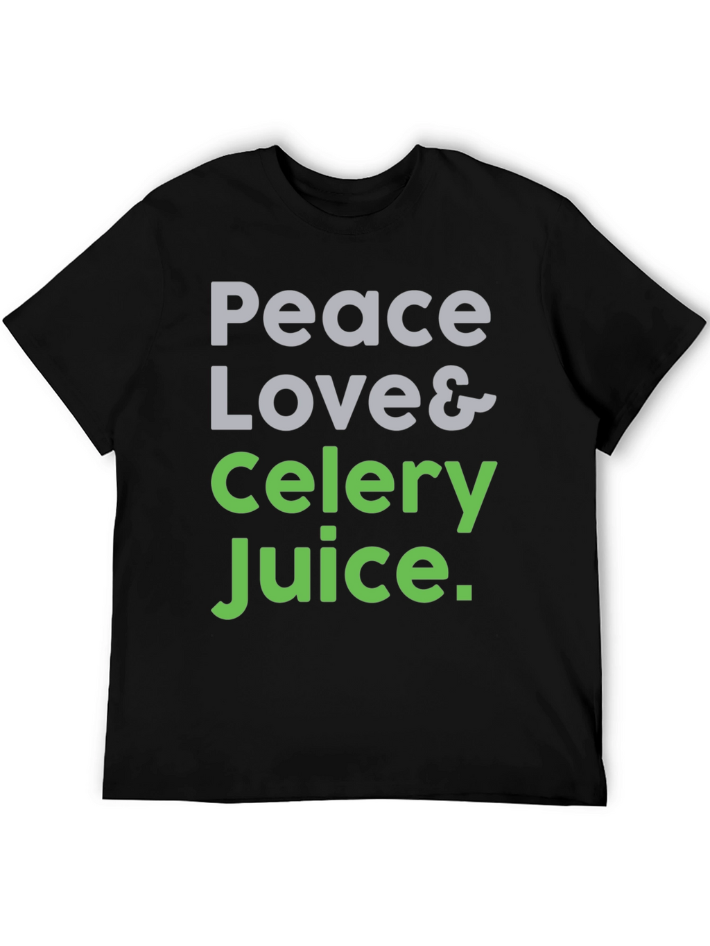 Peace Love & Celery Juice Graphic Tee