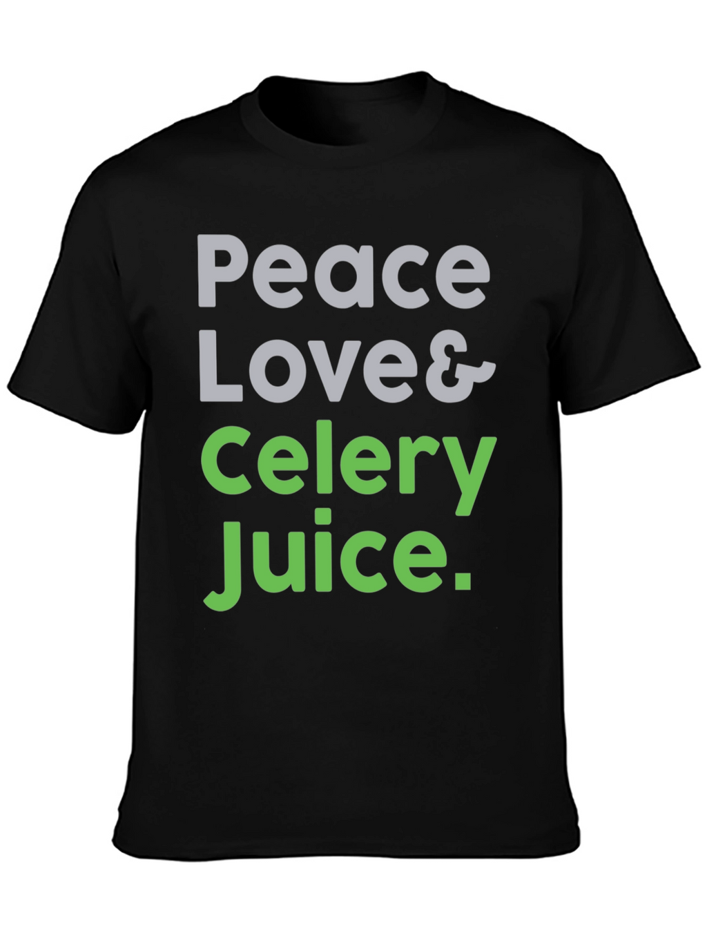 Peace Love & Celery Juice Graphic Tee