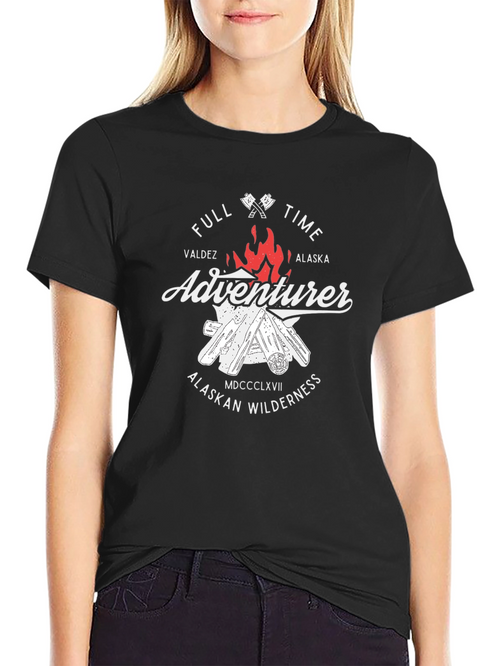 Adventurer Graphic Tee - Valdez Alaska Design