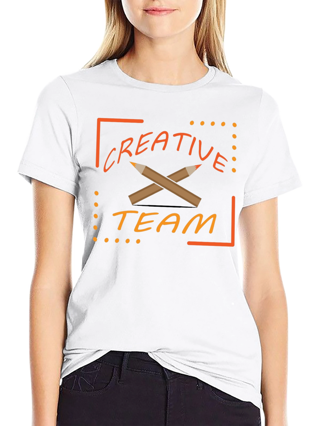 Creative Team Graphic Tee - Black T-Shirt