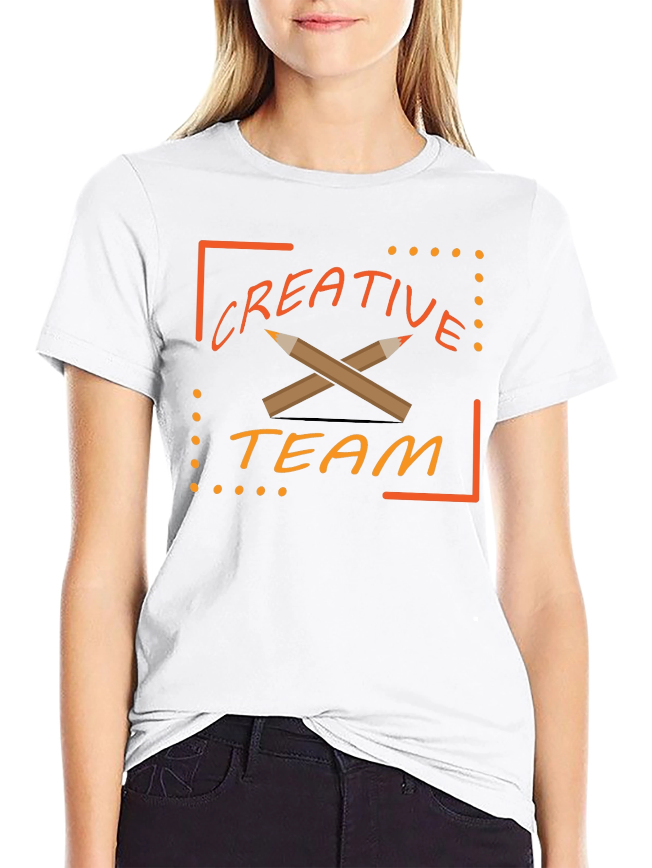 Creative Team Graphic Tee - Black T-Shirt