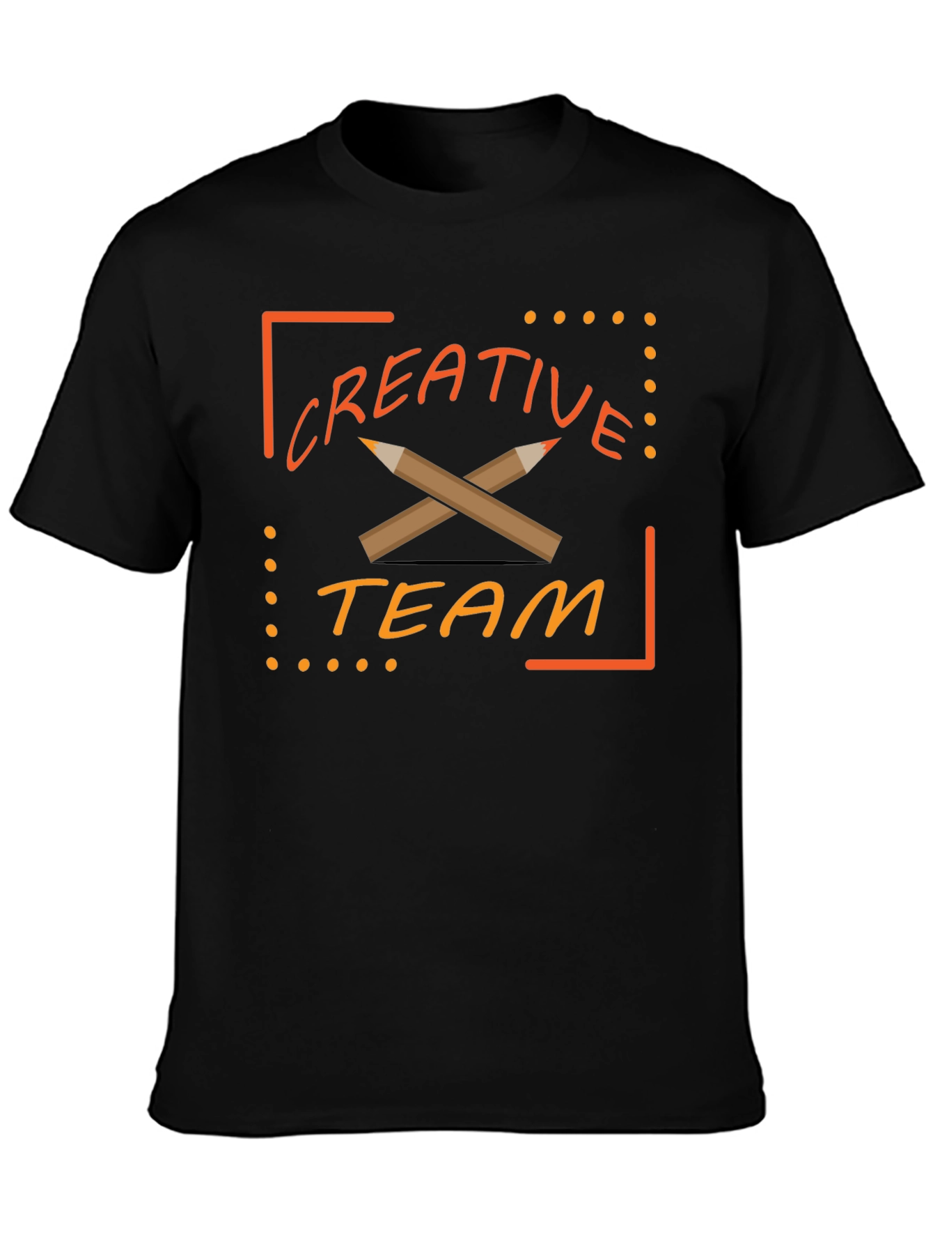 Creative Team Graphic Tee - Black T-Shirt