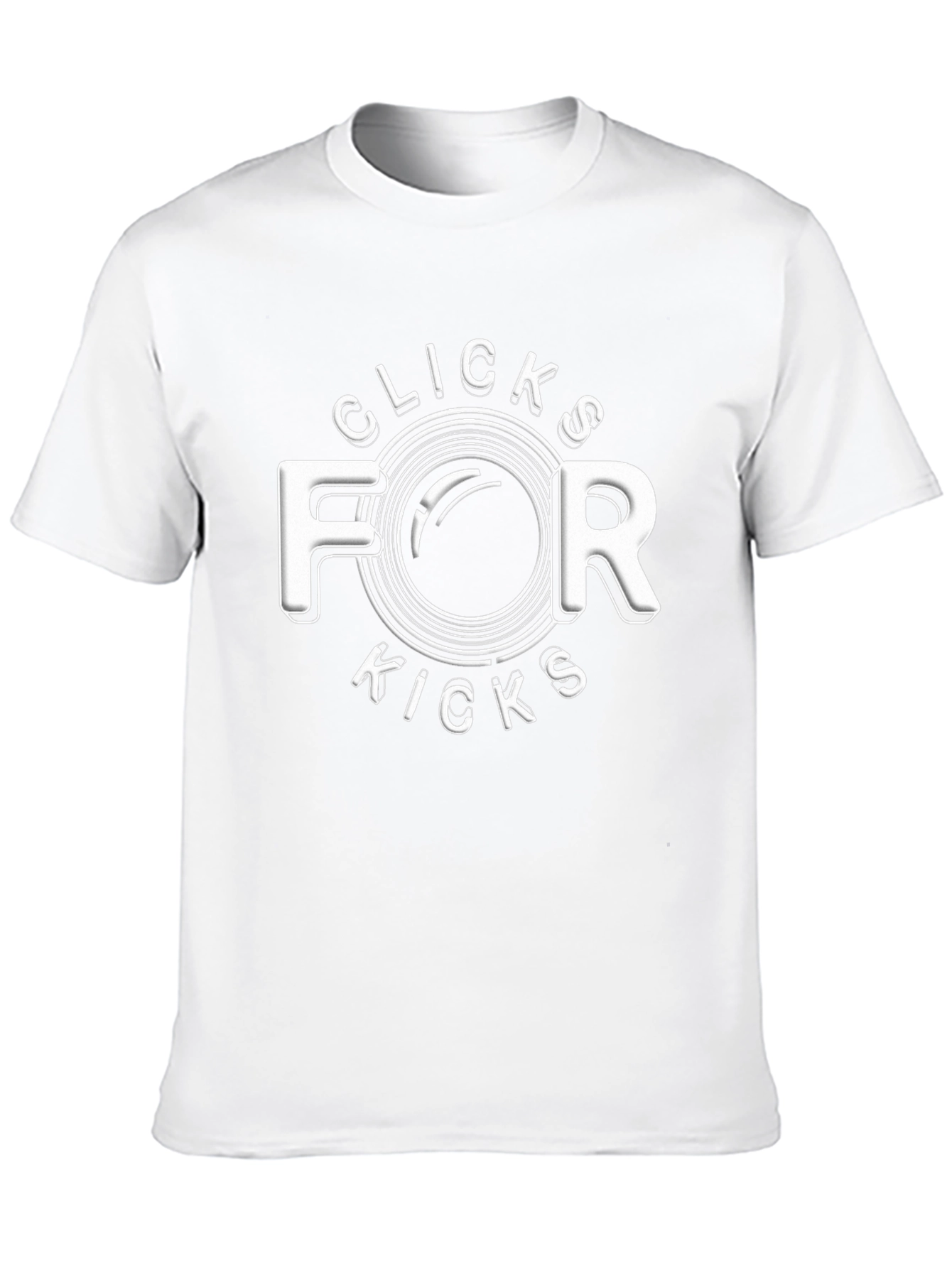 Clicks for Kicks Black Graphic Tee