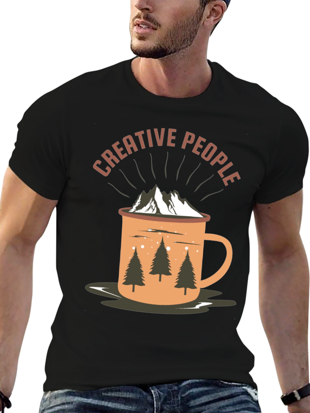 Creative People Nature Mug T-Shirt