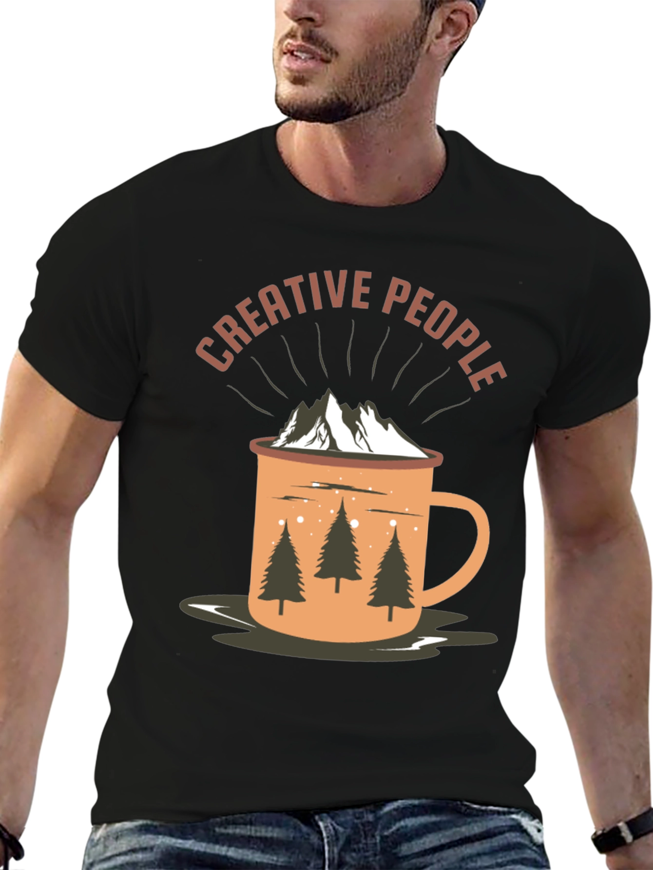 Creative People Nature Mug T-Shirt