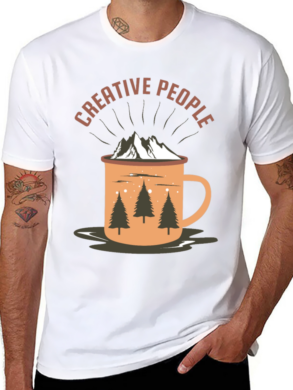Creative People Nature Mug T-Shirt