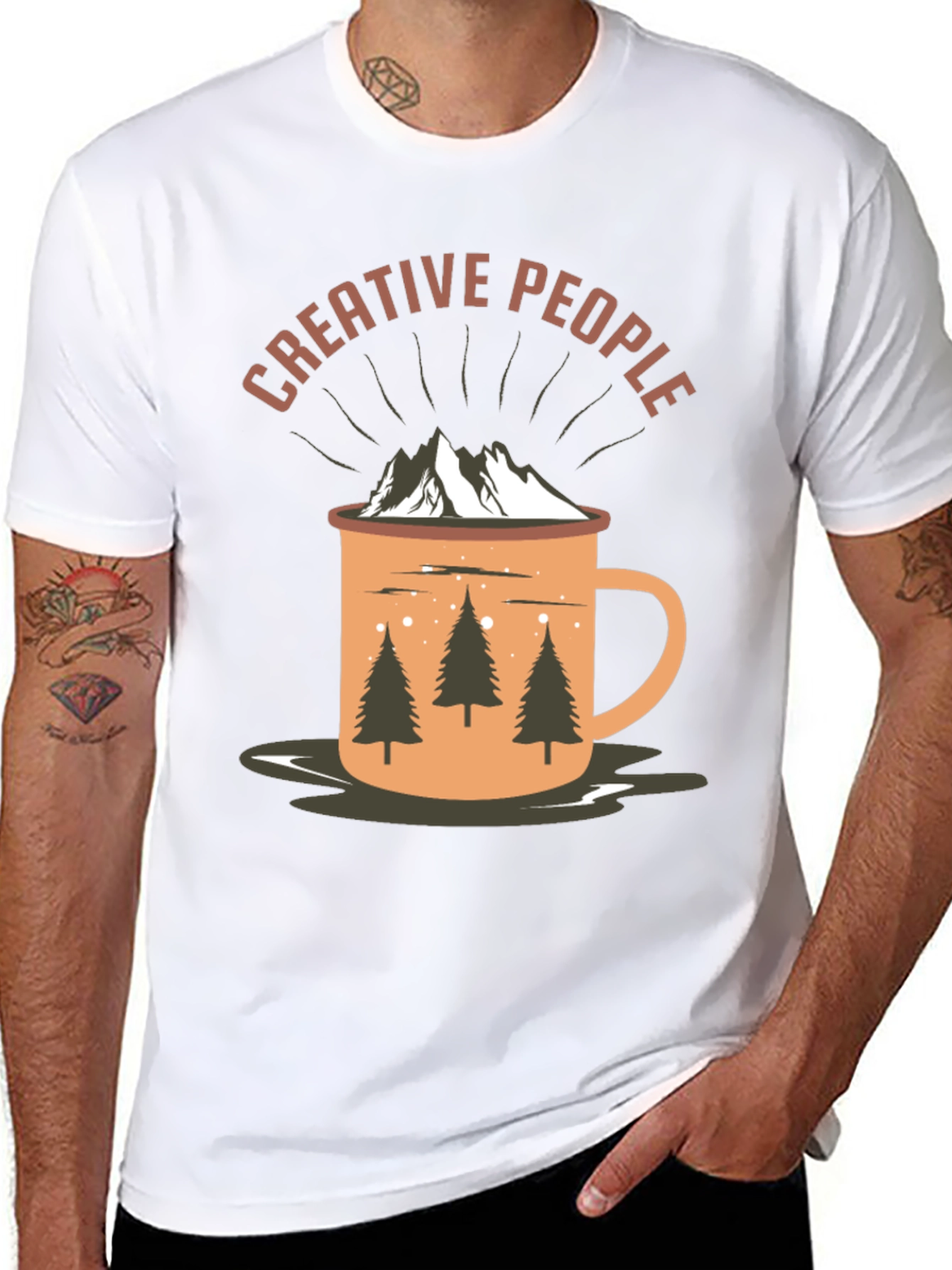 Creative People Nature Mug T-Shirt
