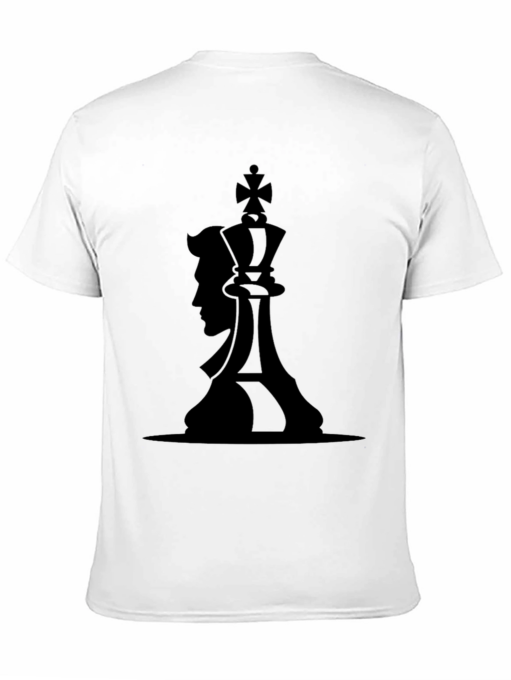King & Man Graphic Black T-Shirt