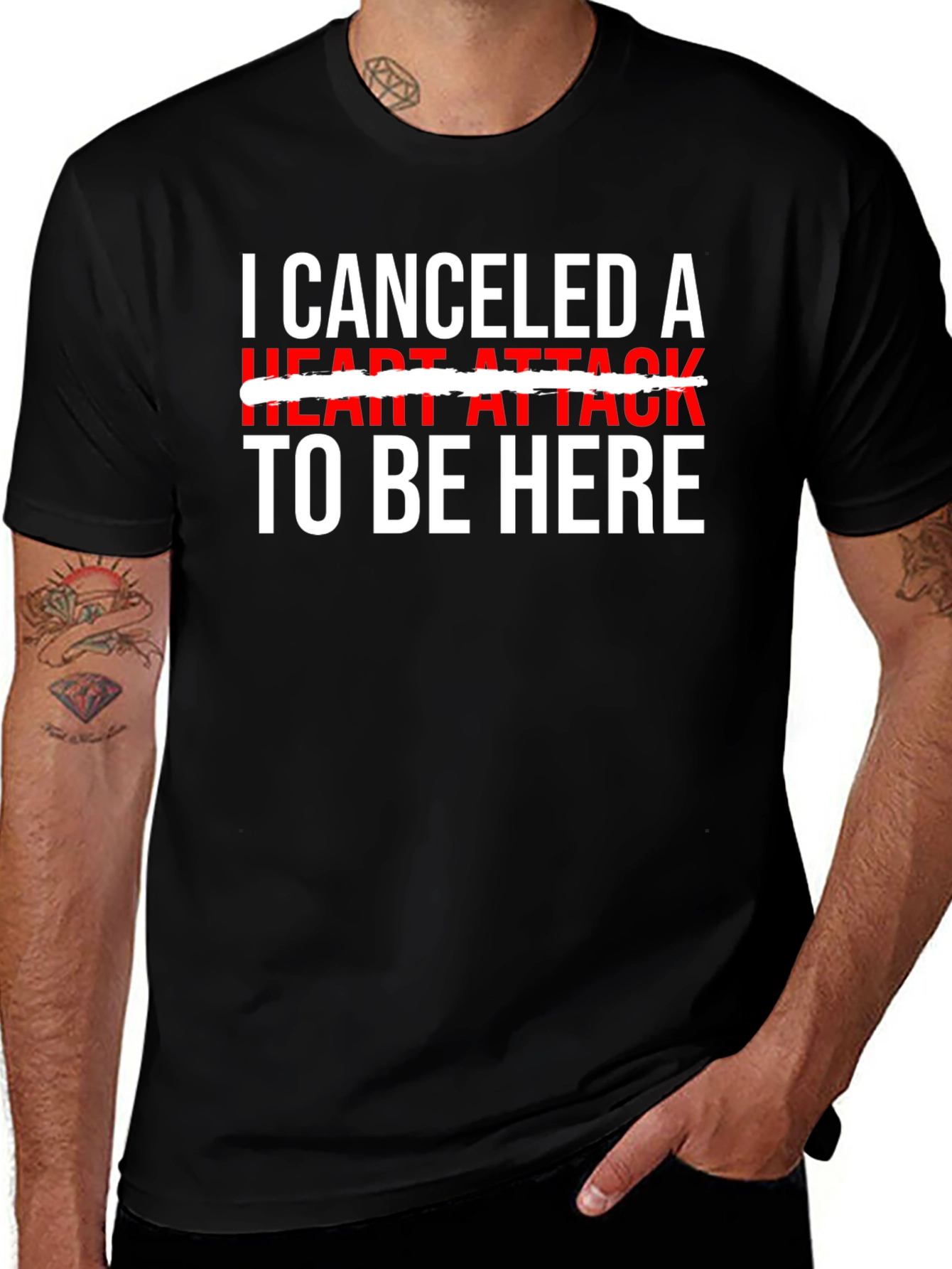 Canceled Heart Attack Graphic Tee