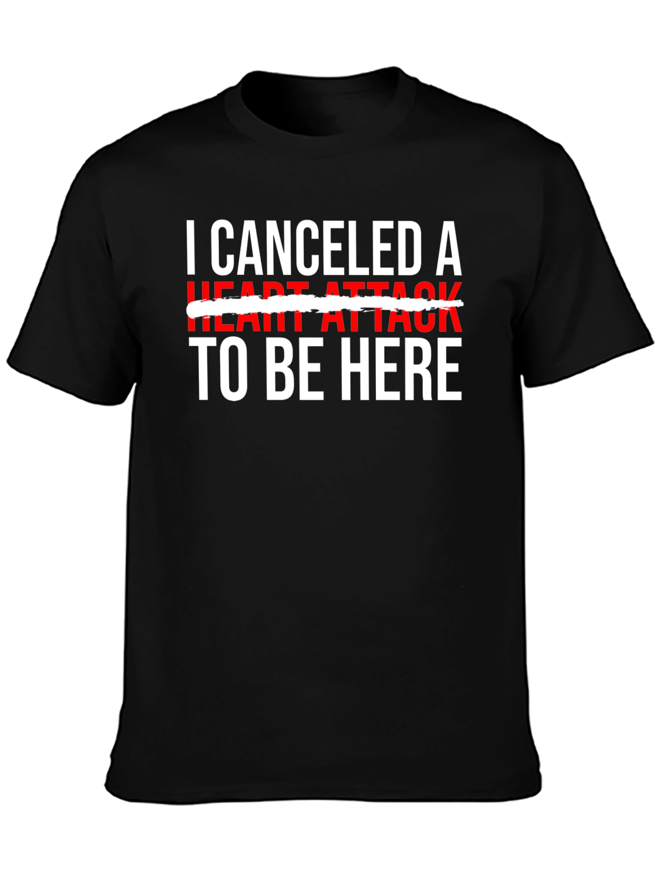 Canceled Heart Attack Graphic Tee