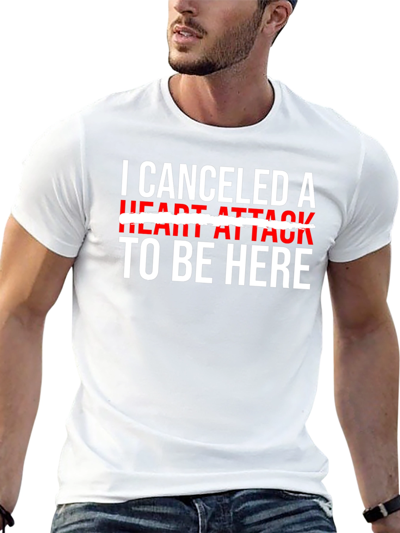 Canceled Heart Attack Graphic Tee