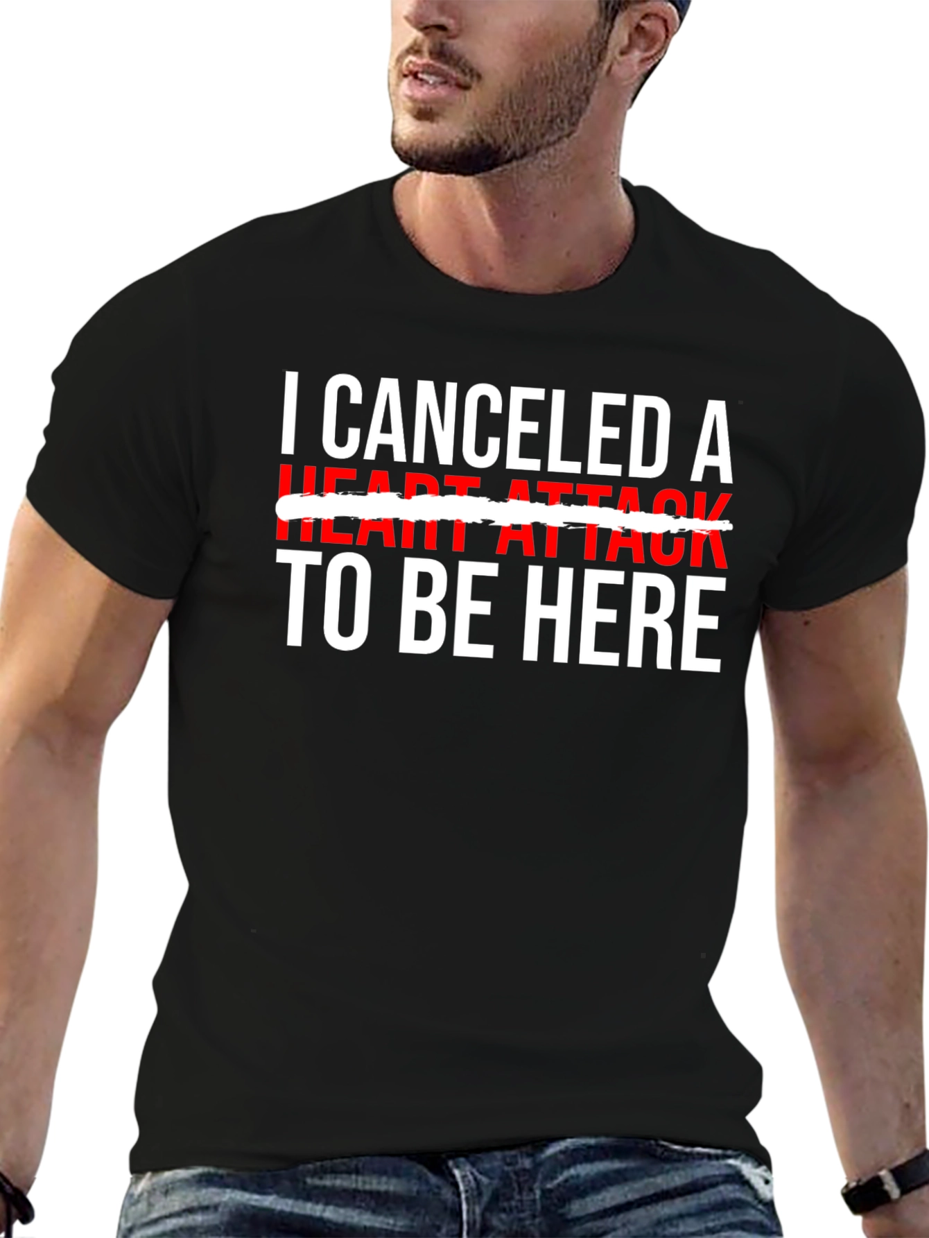 Canceled Heart Attack Graphic Tee
