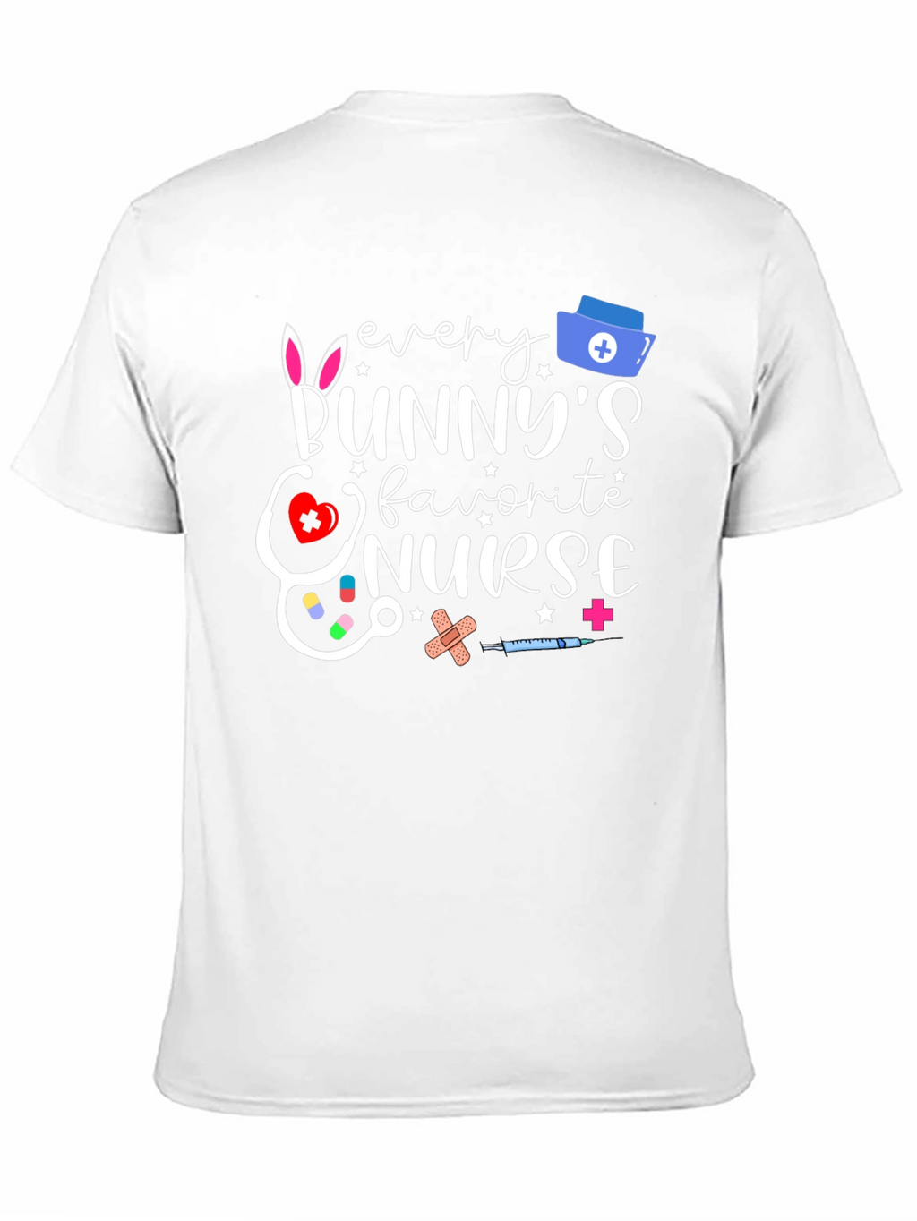 Bunnys Favorite Nurse Easter T-Shirt