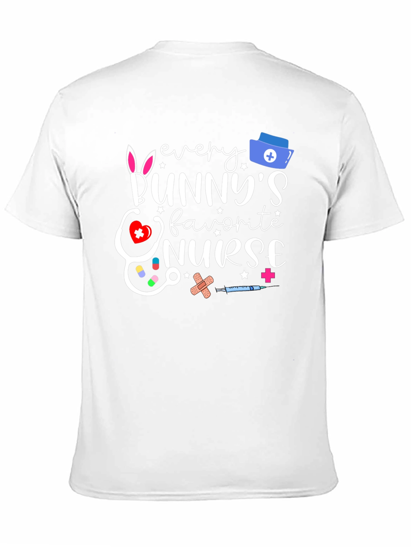 Bunnys Favorite Nurse Easter T-Shirt