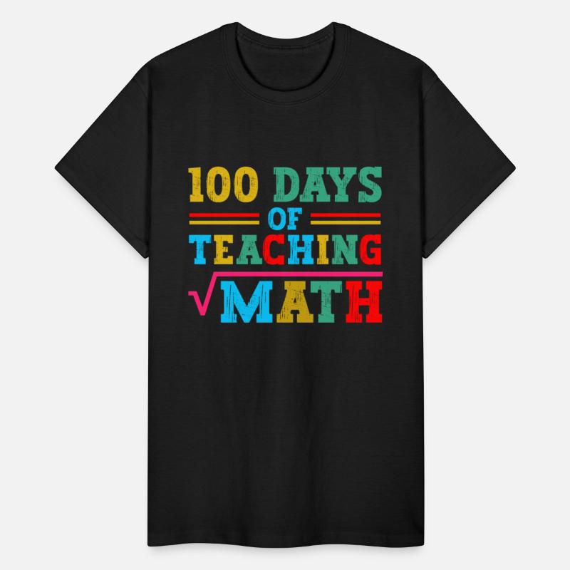 100 Days Of Teaching Math School Subject Teacher