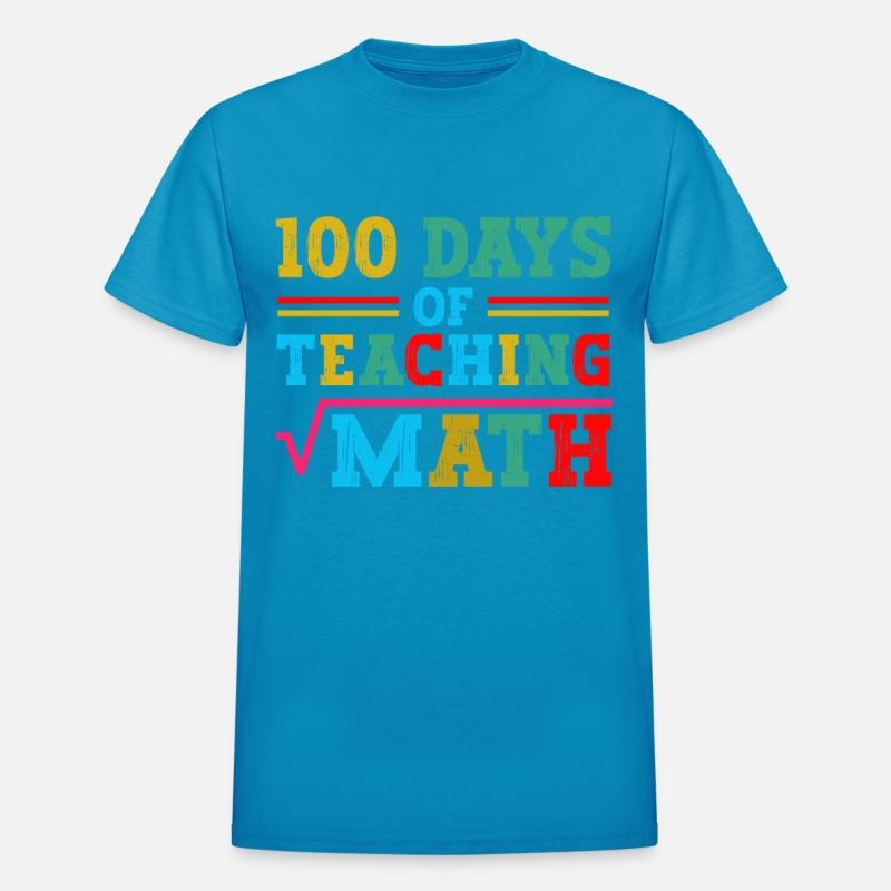 100 Days Of Teaching Math School Subject Teacher