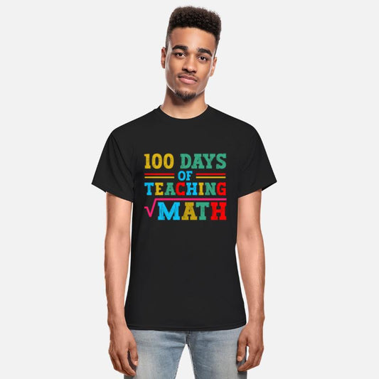 100 Days Of Teaching Math School Subject Teacher
