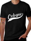 Cologne Germany Black Graphic T-Shirt