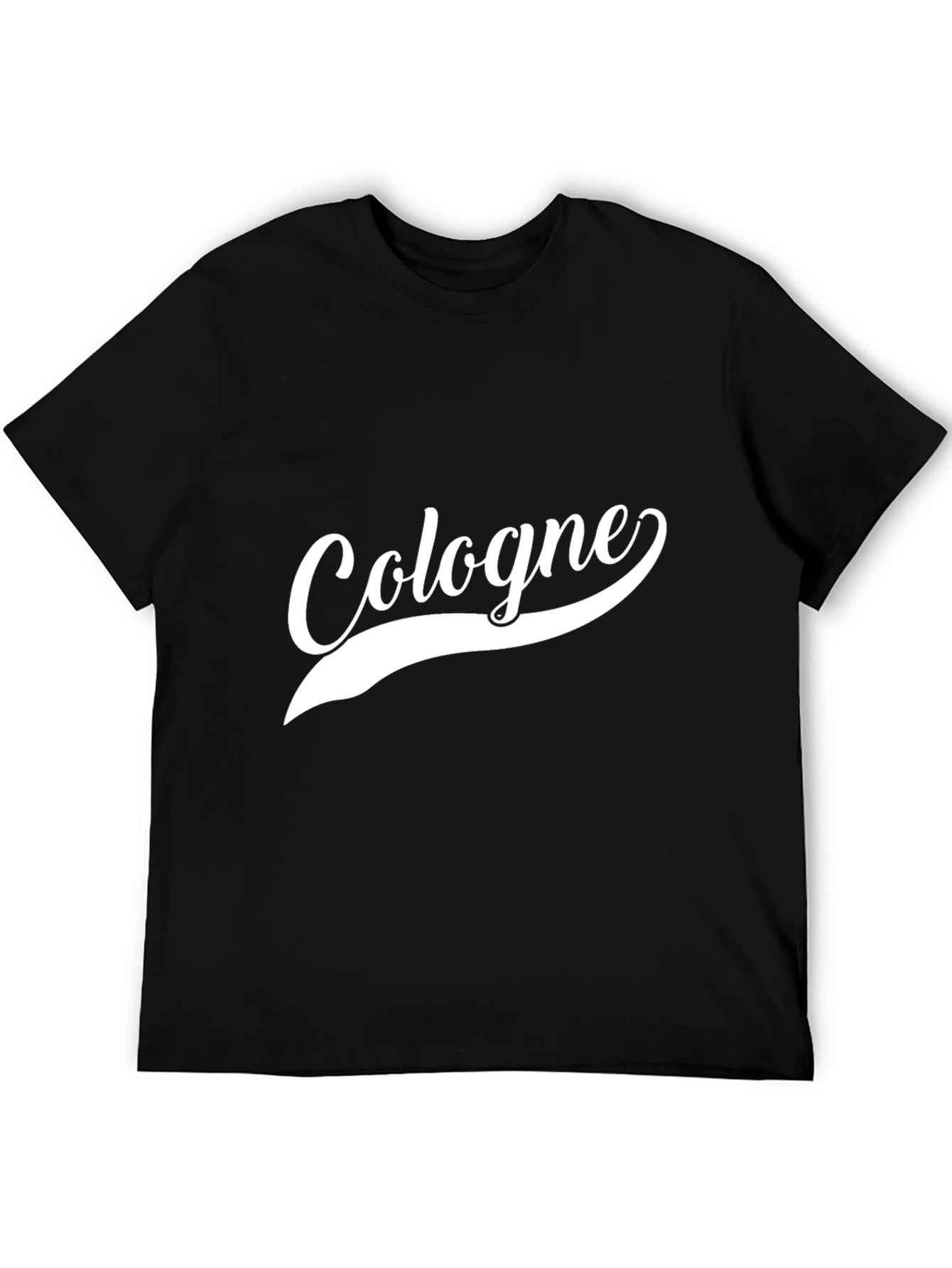 Cologne Germany Black Graphic T-Shirt