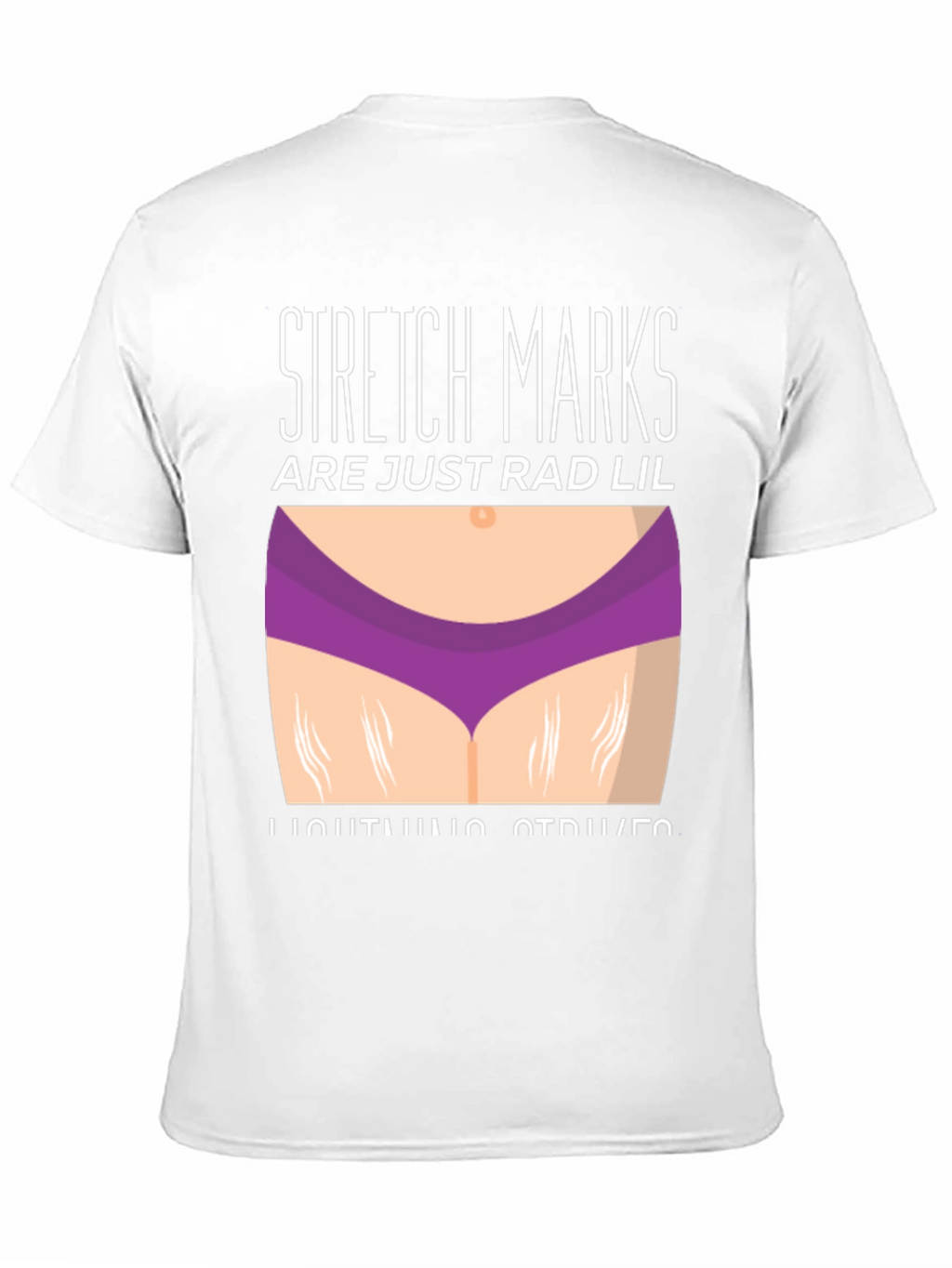 Stretch Marks Rad Lil Lightning Strikes Graphic Tee