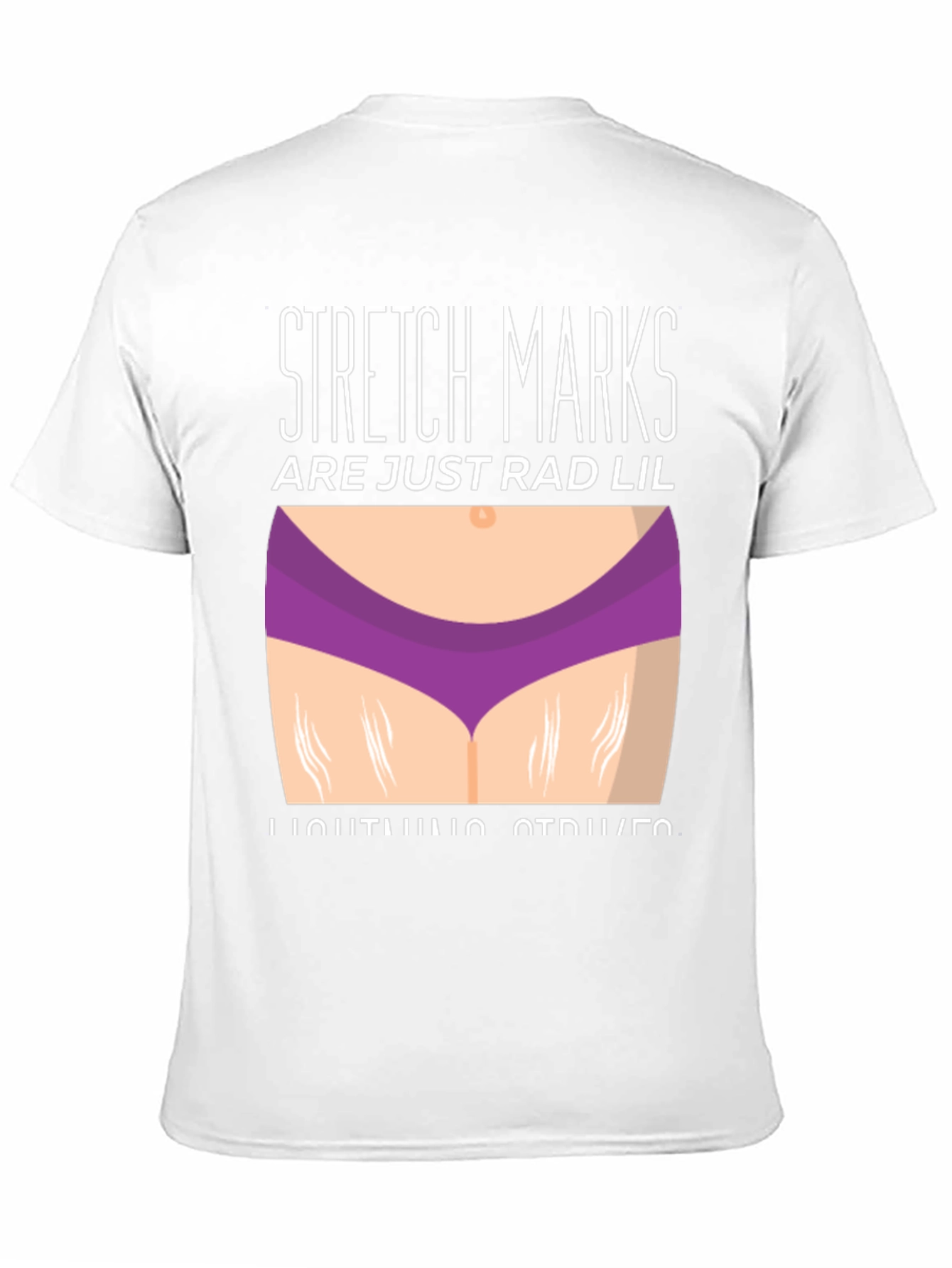 Stretch Marks Rad Lil Lightning Strikes Graphic Tee