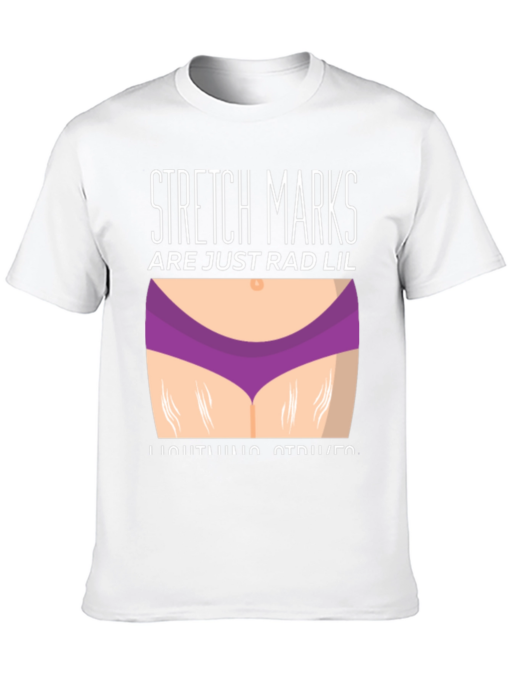 Stretch Marks Rad Lil Lightning Strikes Graphic Tee