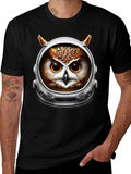 Astronaut Owl Graphic Tee