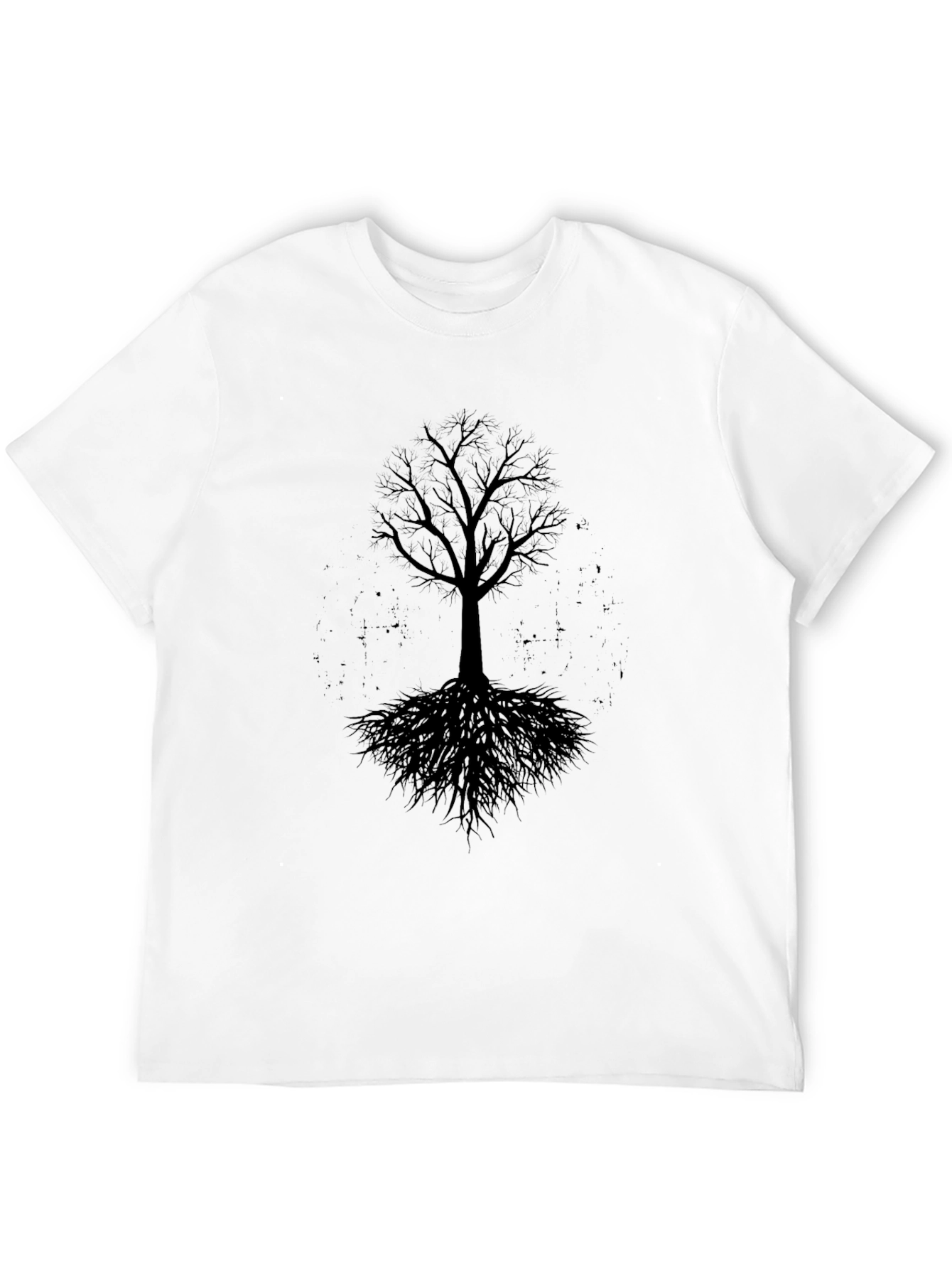 Dark Tree Graphic Tee - Mens Black T-Shirt