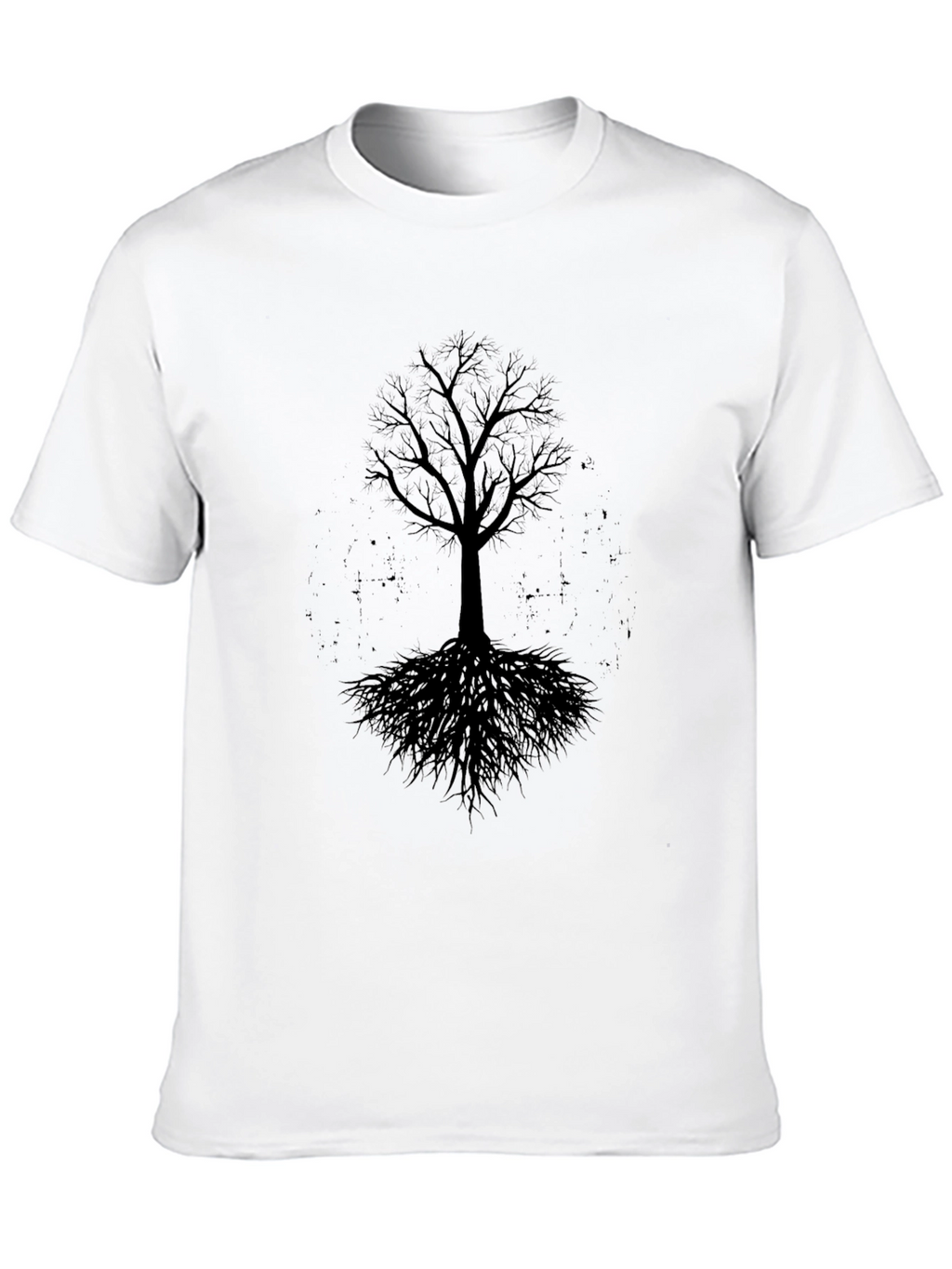 Dark Tree Graphic Tee - Mens Black T-Shirt
