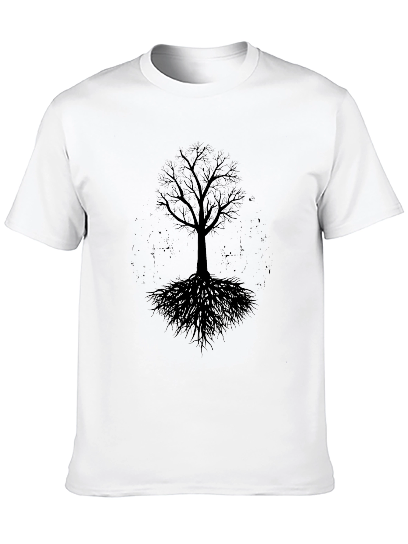Dark Tree Graphic Tee - Mens Black T-Shirt