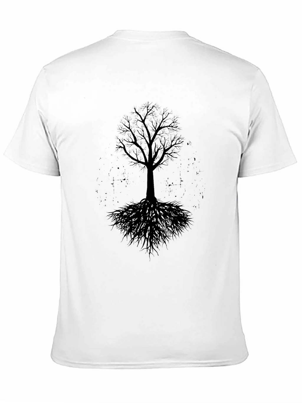 Dark Tree Graphic Tee - Mens Black T-Shirt