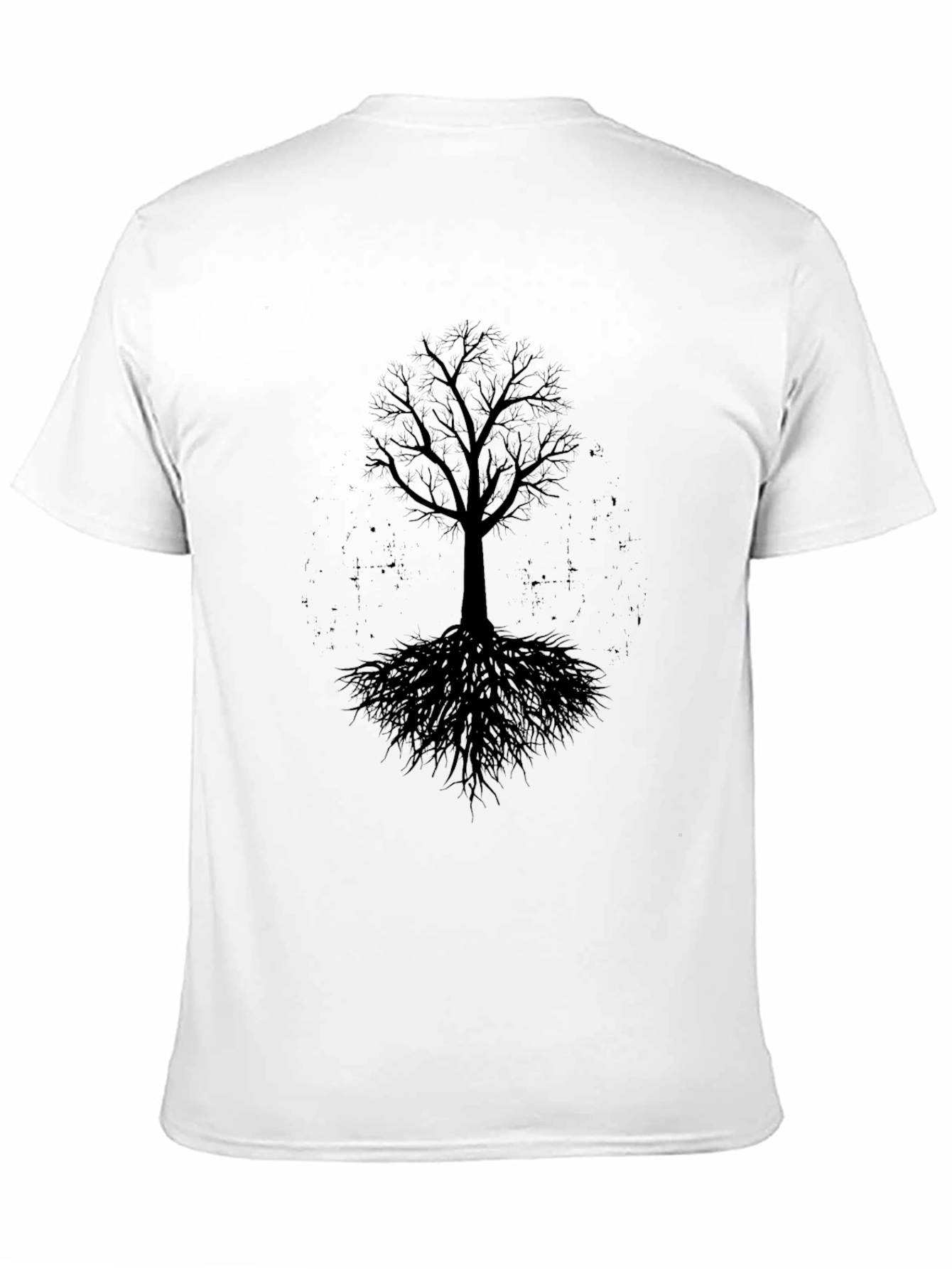 Dark Tree Graphic Tee - Mens Black T-Shirt