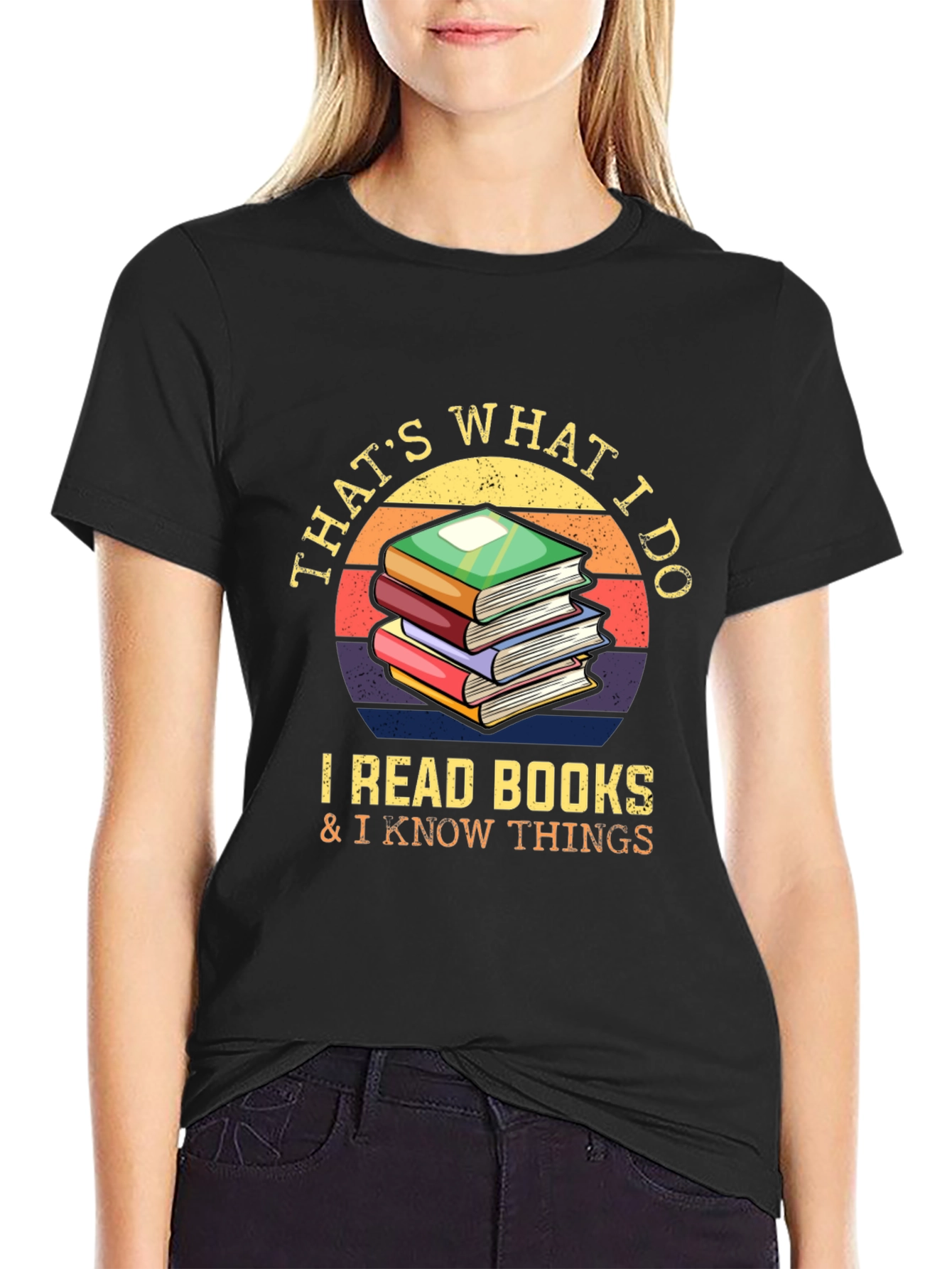 I Read Books & Know Things T-Shirt