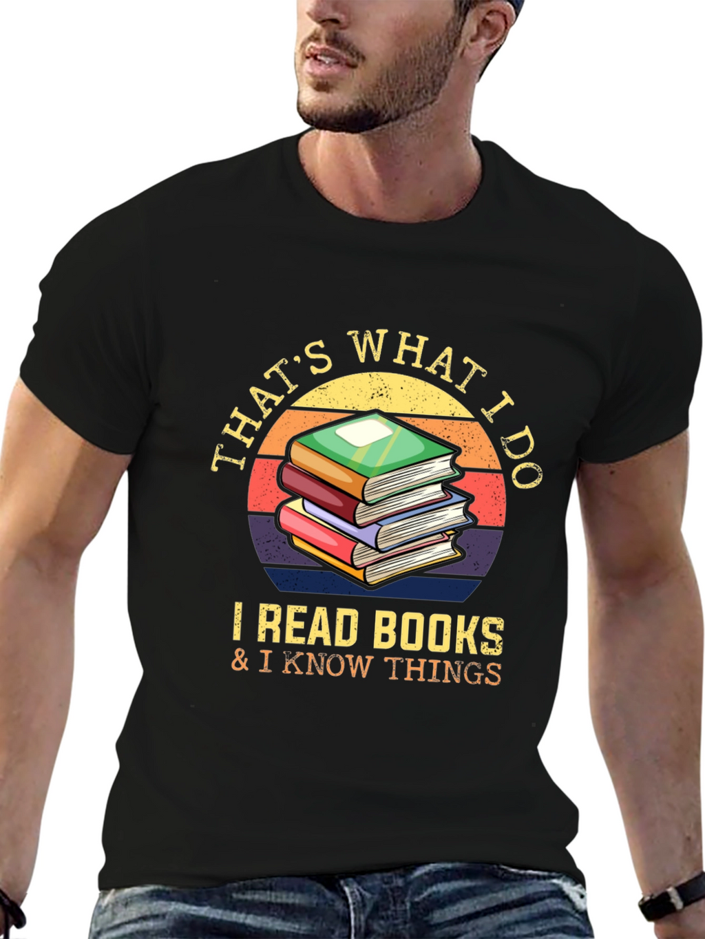 I Read Books & Know Things T-Shirt